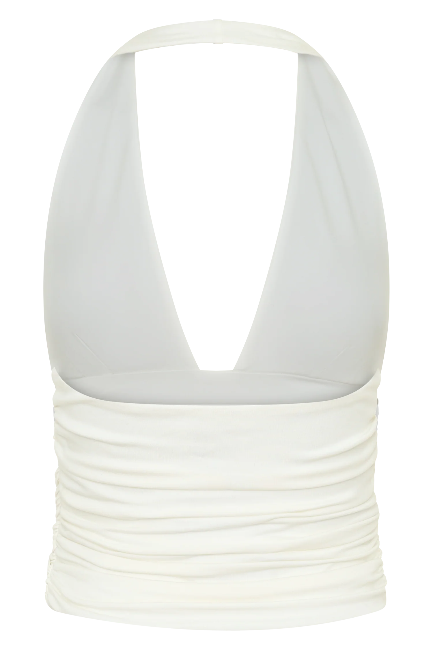 Peregrine Modal Gathered Halter Top - White - Image 10