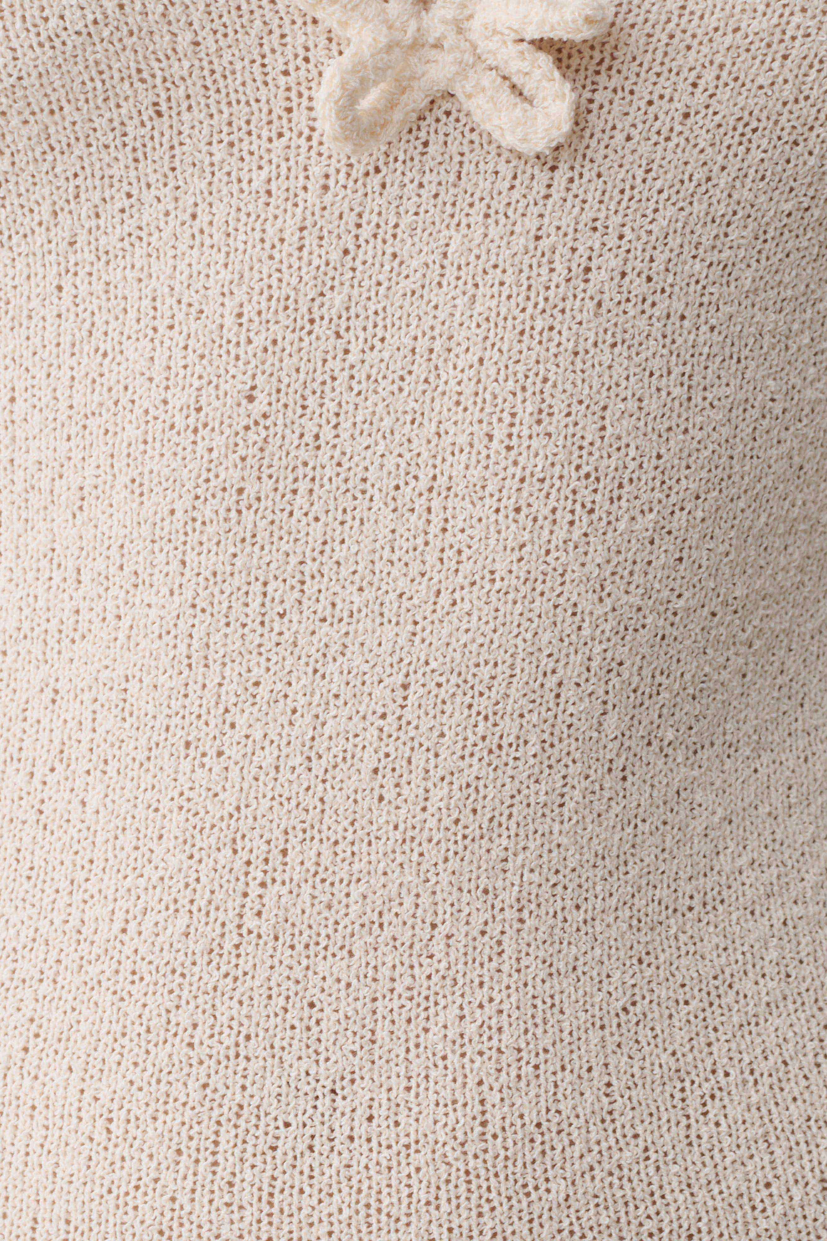 Rachael Knit Midi Dress - Nude - Image 6